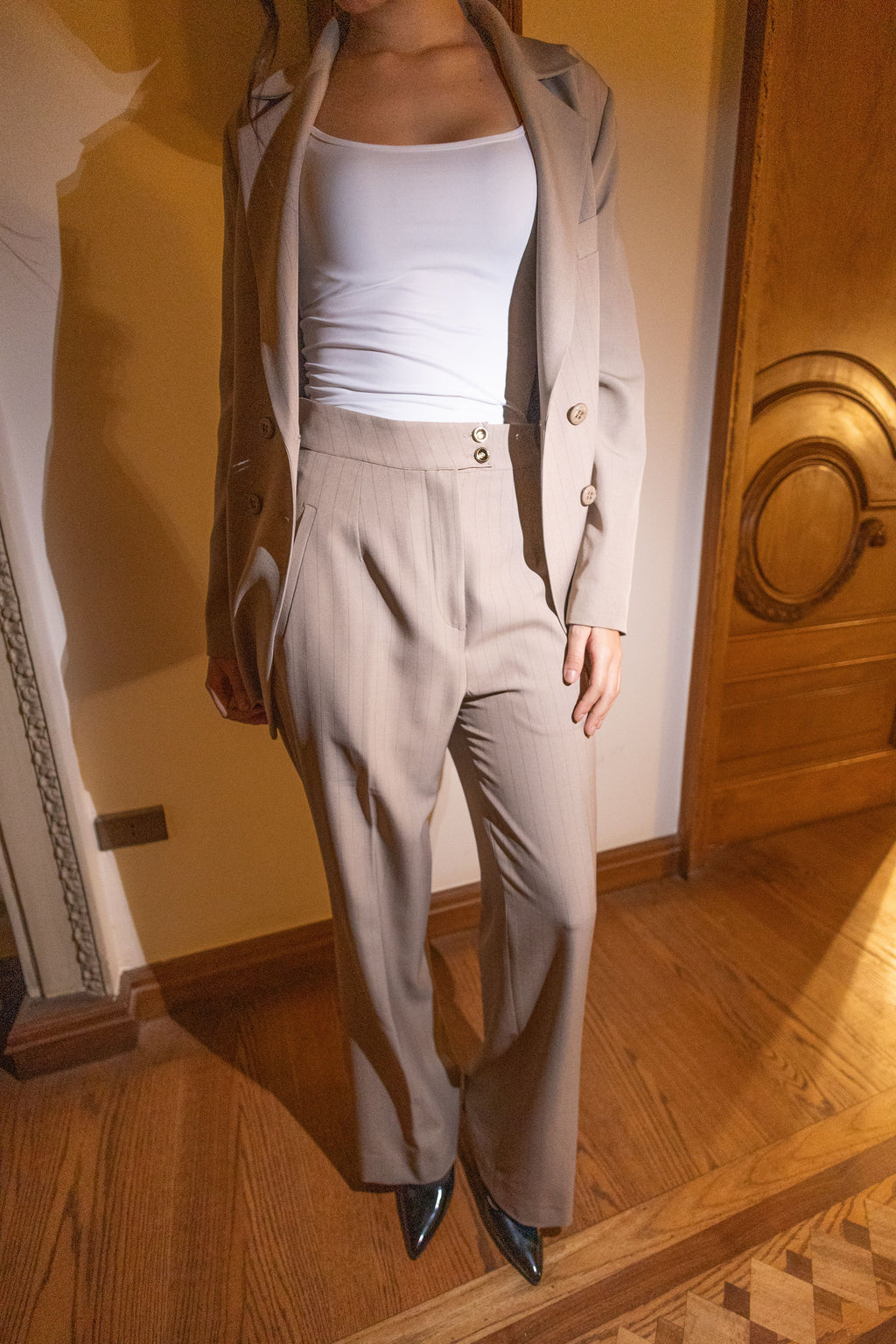 Core Suit Beige Pant