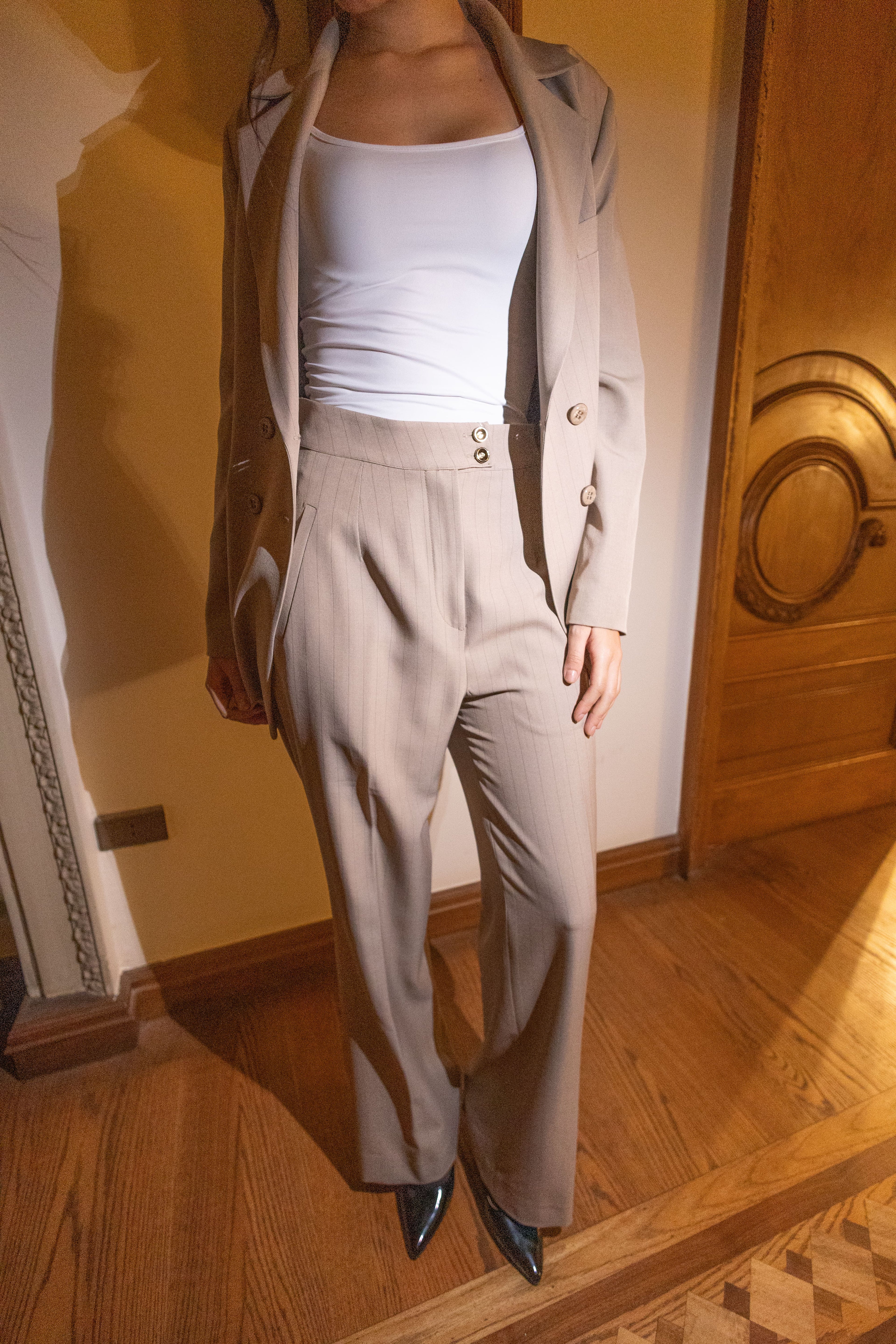 Core Suit Beige Pant