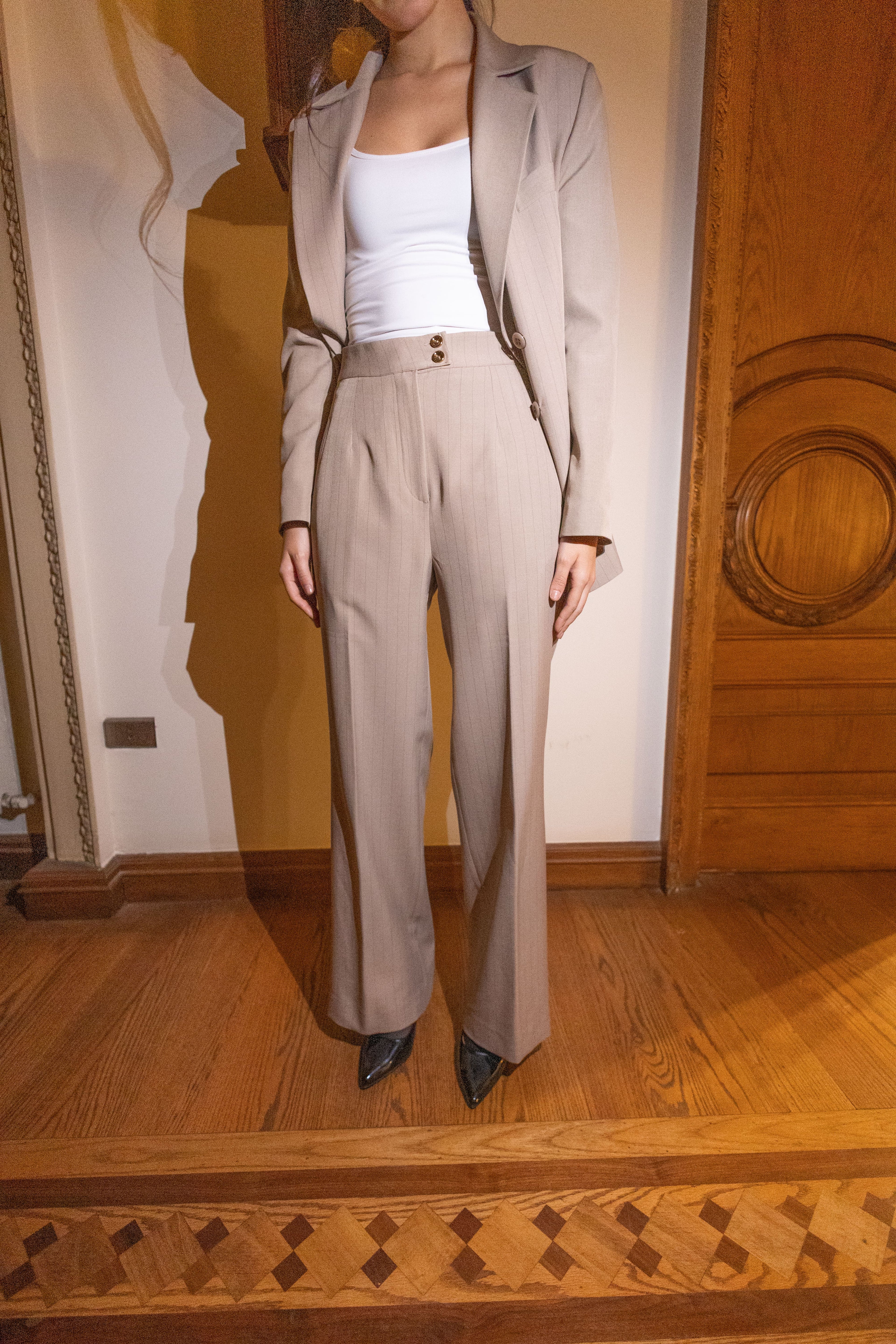 Core Suit Beige Pant