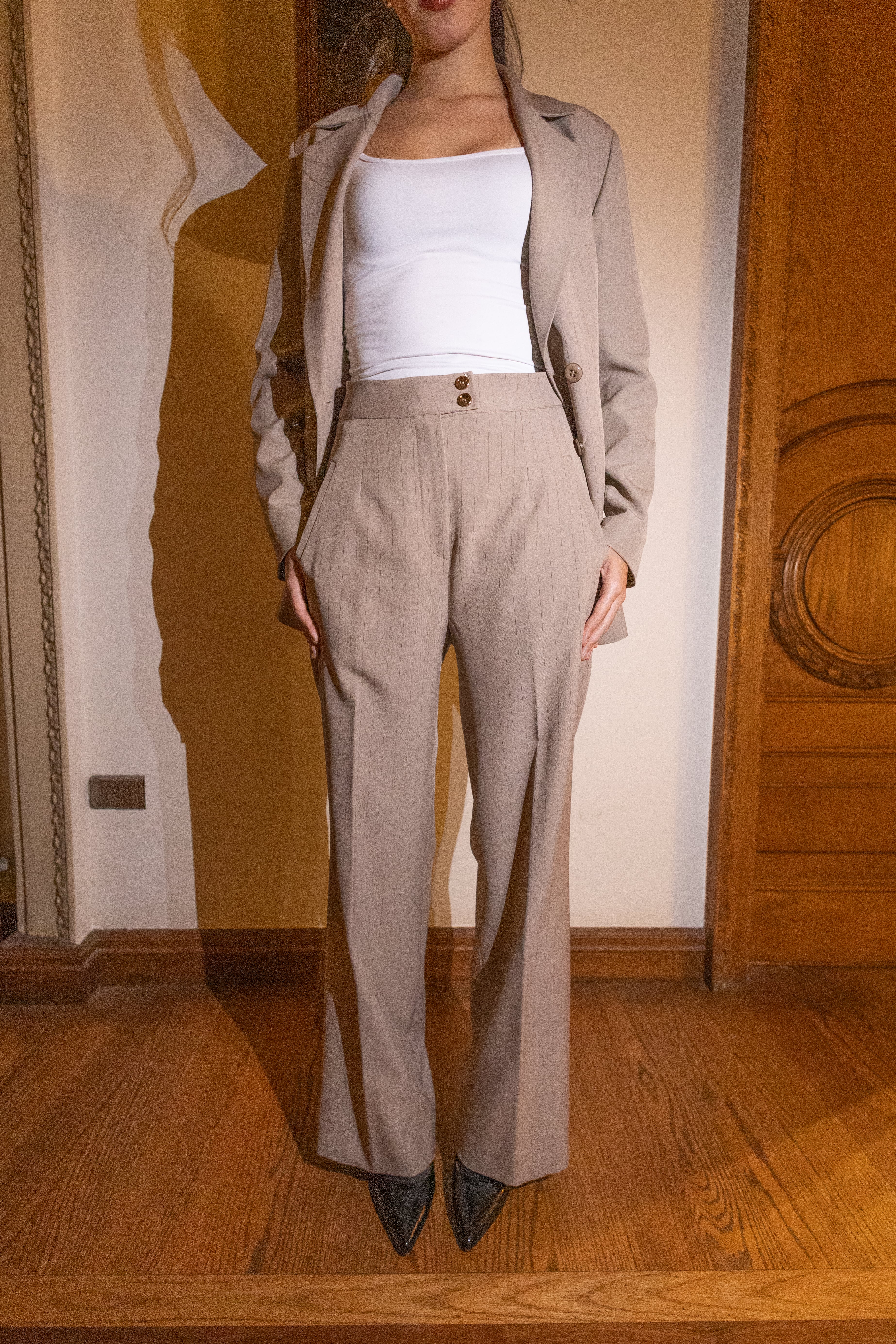 Core Suit Beige Pant