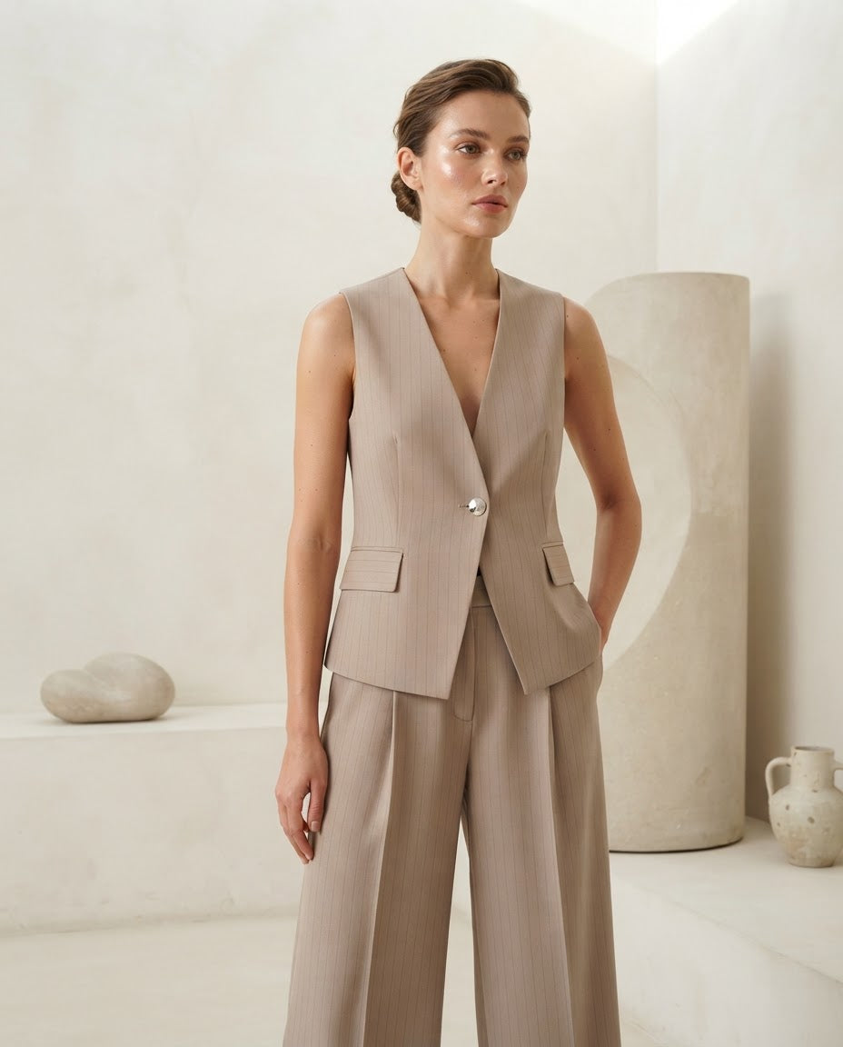 Sleeveless Blazer