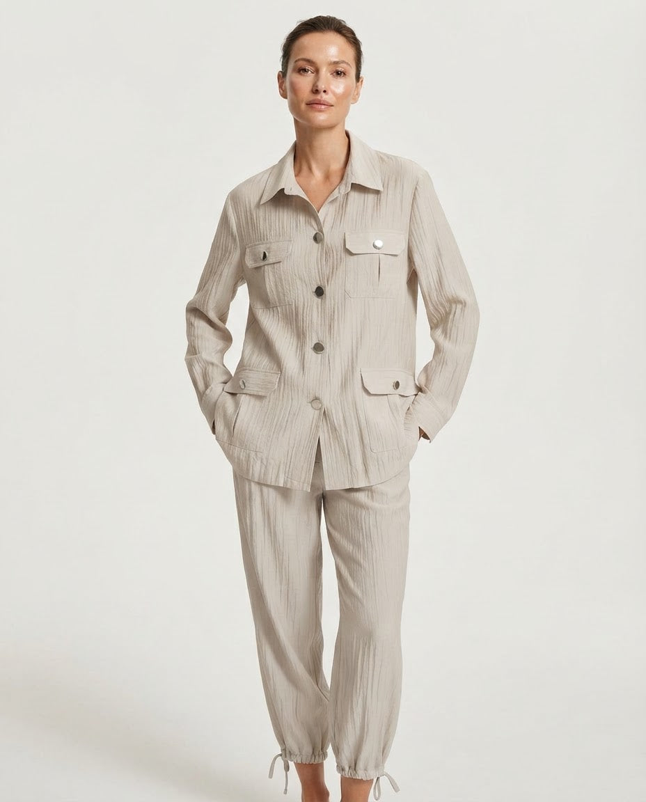 Oversized Beige Set